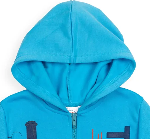 Vista 3 de Thomas & Friends Tank Engine - Sudadera con capucha de forro polar con cremallera