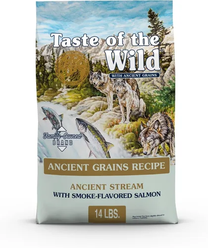 Vista 11 de Taste of the Wild Ancient Stream - Alimento seco para perros, salmón con sabor a humo, 28 libras