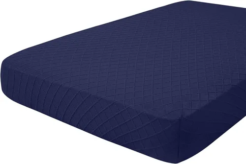 Vista 50 de hyha Fundas de cojín para sofá al aire libre, fundas lavables para sofá seccional, jaspe de diamante, funda elástica para cojín de asiento de sofá