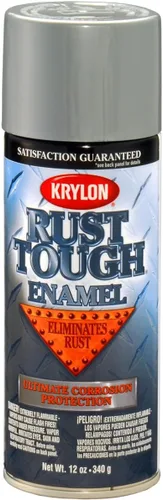 Vista 21 de Krylon 'Rust Tough' Esmalte preventivo anti-corrosión , almendra