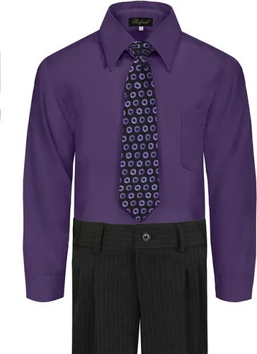 Vista 2 de Rafael Camisa de vestir y corbata para niño