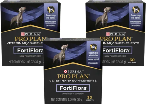 Vista 9 de Purina Pro Plan Veterinary Supplements FortiFlora Dog Probiotic Supplement, Canine Nutritional Supplement 30 Ct. Box (Pack of 2)