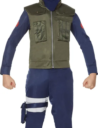 Vista 2 de Spirit Halloween Disfraz de Kakashi Naruto para niños con licencia