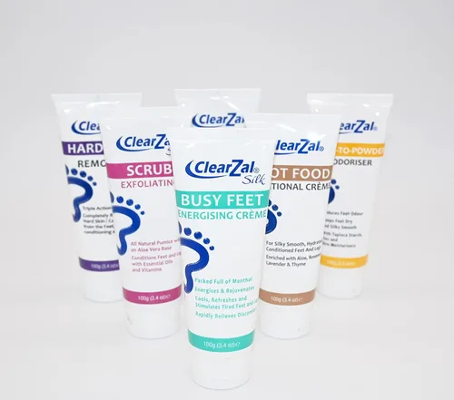 Vista 5 de Clearzal Busy Feet - Crema energizante refrescante para pies, repleta de mentol para aliviar el dolor de pies cansados y doloridos, refresca