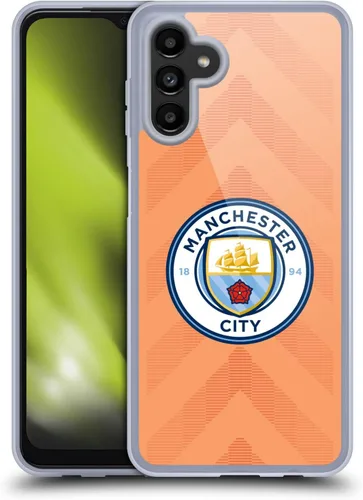 Vista 8 de Head Case Designs Kit de insignia oficial del Manchester City Man City FC Away 2022/23, funda de gel suave compatible con Samsung Galaxy A13 5G