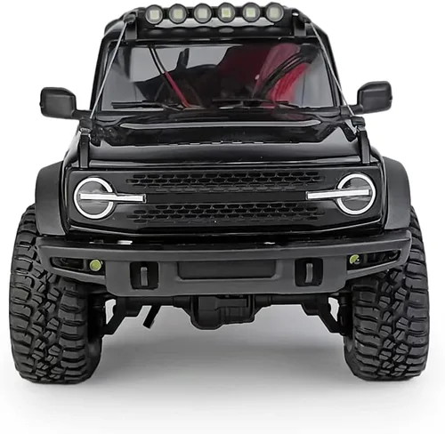 Vista 6 de 1:18th RC Car Roof Rack LED Light Bar para TRX4M Bronco 1/18 RC Crawler Car Upgrades Piezas