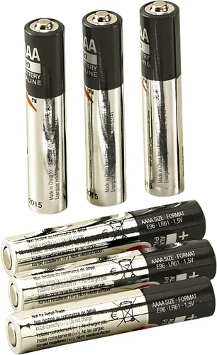 Vista 2 de Streamlight Baterías de repuesto 65030 Stylus AAAA, paquete de 6