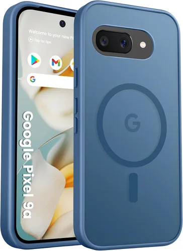 Vista 117 de Funda para teléfono Google Pixel 9 Pro XL, Compatible con Magnético, Protección contra Caídas de Grado Militar Translúcida Mate Resistente a Golpes