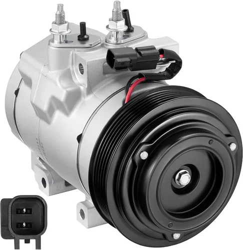 Vista 26 de BDFHYK Compresor de aire acondicionado con embrague compatible con Ford F-250 F-350 Super Duty 6.2L 2017-2019, F-450 F-550 Super Duty 6.8L