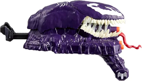Vista 9 de Marvel Spider-Man VenomVersus Marvel's Venom Strike Blaster, juguete NERF Spider-Man, juguetes de superhéroes para niños a partir de 5 años