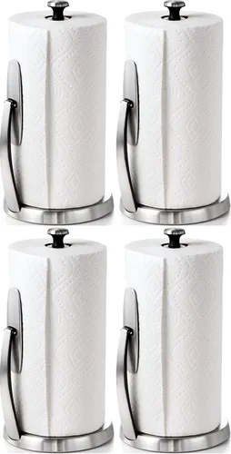Vista 7 de Buen agarre simplemente papel higiénico, acero inoxidable OXO, Acero, Stainless, Paquete de 1