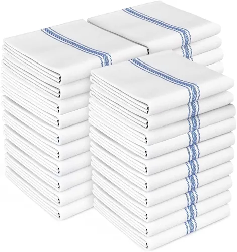Vista 12 de Zeppoli - Trapos de cocina, de algodón, para cocina o limpieza, reusables, súper absorbentes, lavables a máquina, para chefs, paquete de 15 gris
