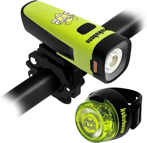 Vista 9 de LED Bike Light Set, USB Rechargeable Headlight and Taillight, Waterproof for E-Bikes, Scooters, and Mountain Bikes