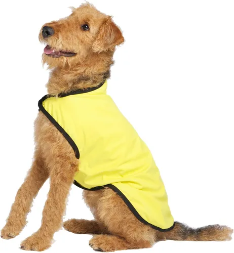 Vista 12 de Abrigo elástico de lana para perro, ropa suave y cálida para perro, suéter elástico para mascotas, lavable en lavadora, ecológico, para todo el año