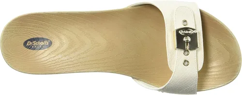 Vista 5 de Dr. Scholl's Shoes - Sandalias clásicas de madera sintética para mujer