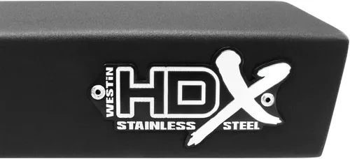 Vista 8 de Westin 56-113352 HDX - Barras de paso de acero inoxidable para F-250 F-350 F-450 F-550 Super Duty Crew Cab 1999-2016, par negro texturizado