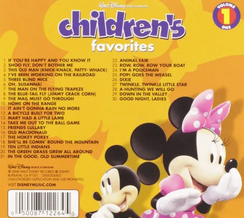 Vista 2 de Walt Disney Records Music Teaching Material M14028