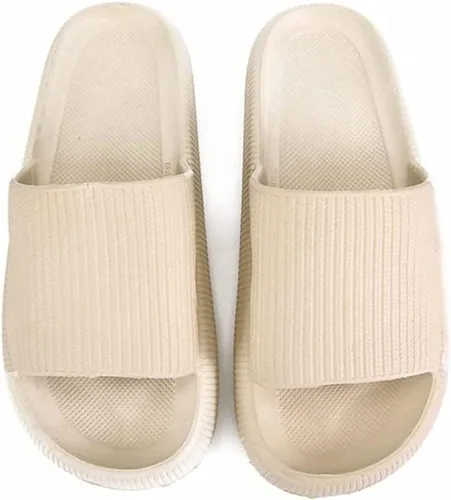 Vista 5 de sharllen Sandalias de nube para niños y niñas, pantuflas de casa, cómodas pantuflas de nube para niños, antideslizantes, para niñas, sandalias