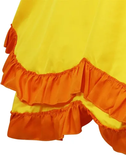 Vista 7 de Vestidos de princesa para mujeres, adultos, disfraz de princesa con accesorios para Halloween