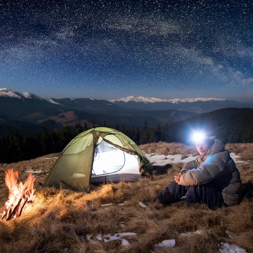 Vista 3 de BARSKA 25 Lumen LED Multi-Function Headlamp for Camping, Hiking, Outdoor Adventures, and Emergency Use