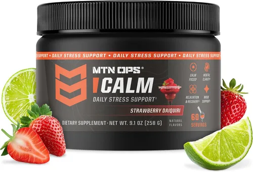 Vista 7 de MTN OPS Polvo calmante para el estrés, Piña Colada, 60 porciones