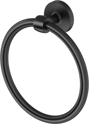 Vista 10 de Gatco 5712 Clarion - Toallero de mano montado en la pared para tocador de baño, accesorio de accesorios de baño acrílico y cromado