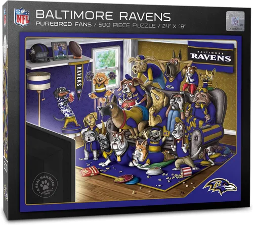 Vista 33 de YouTheFan NFL Purebred Fans - Rompecabezas de 500 piezas, un verdadero clavador
