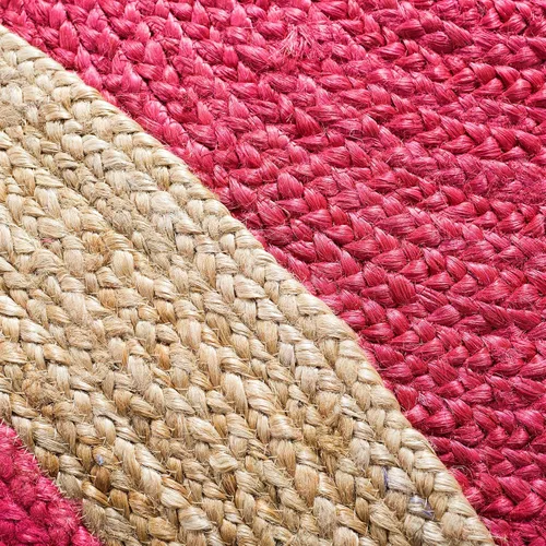 Vista 22 de SAFAVIEH Natural Fiber Collection - Alfombra ovalada, 2 pies 6 pulgadas x 4 pies, ovalada, azul aguamarina y marrón natural, yute hecho a mano