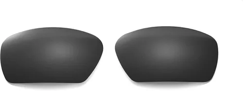 Vista 4 de Walleva Oakley Badman Gafas de sol polarizadas de titanio negro