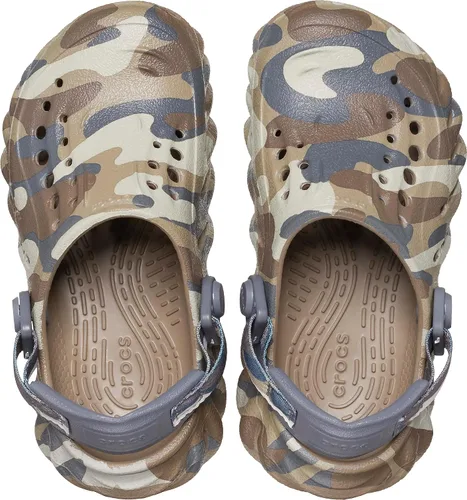 Vista 4 de Crocs Unisex-Child Echo Camo Clogs