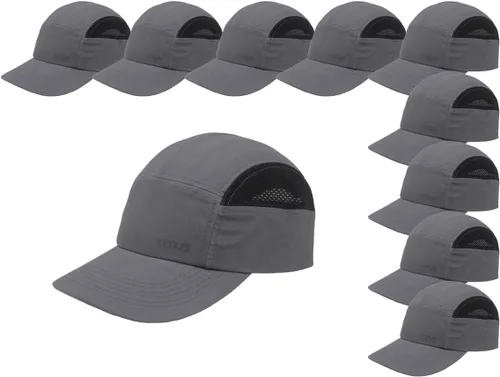 Vista 23 de TITUS Gorra de seguridad ligera - Gorra protectora estilo béisbol
