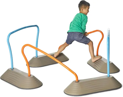 Vista 6 de GONGE Mini Parkour® Set - Campo de obstáculos para mejorar el desarrollo físico, la coordinación y las habilidades cognitivas a través del juego