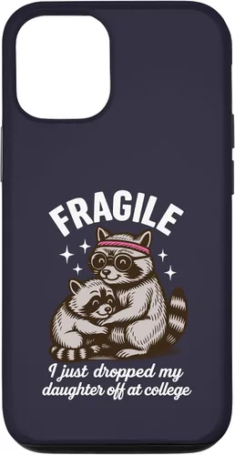 Vista 25 de Fragile I Just Dropped My Daughter Off at College Parents Case for iPhone XR