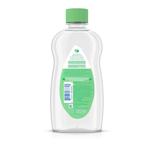 Vista 5 de Johnson's Baby Johnson & Johnson - Aceite para bebés, aloe vera y vitamina E, multicolor, 14 onzas líquidas