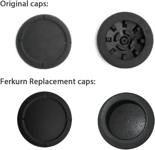 Vista 5 de Ferkurn Joystick Tapa de repuesto para Switch OLED Joycon & Switch Lite, Joycon Grip Botón Stick Cover 3D Analog Cap Skin Repuesto Pieza Kit