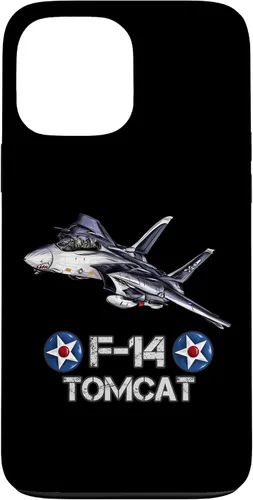 Vista 24 de Vintage F-14 Tomcat Fighter Jet Aviación Militar Estuche de Regalo para iPhone 17