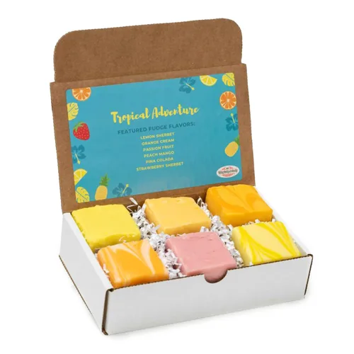 Vista 12 de Valley Fudge, caja de regalo para amantes del caramelo, dulce de azúcar artesanal fresco, mantequilla real, caramelo gourmet a granel, envuelto