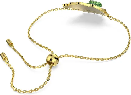 Vista 4 de SWAROVSKI Marvel Soft Bracelet, Hulk Smash Motif with Purple and Green Crystals