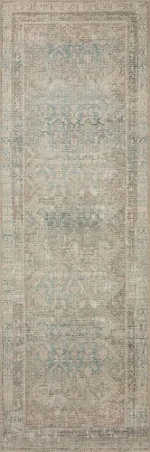Vista 51 de Loloi Angela Rose Aubrey Collection AUB-02 - Alfombra decorativa de 2 pies 3 pulgadas x 3 pies 9 pulgadas, altura de pelo 0,19 pulgadas, diseño