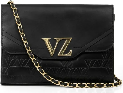 Vista 2 de VELEZ Bolsos cruzados pequeños para mujer + cartera delgada negra para mujer