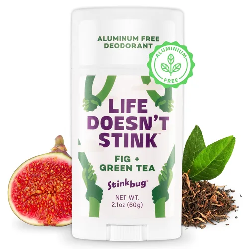 Vista 37 de Stinkbug Naturals - Desodorante orgánico sin aluminio con aceite de coco y aceites esenciales, sin parabenos, desodorante para piel sensible, 2.1