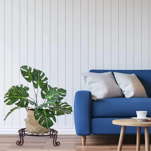 Vista 8 de Paquete de 2 soportes para plantas de 12 pulgadas, soportes metálicos resistentes a la corrosión para uso en interiores y exteriores, soportes