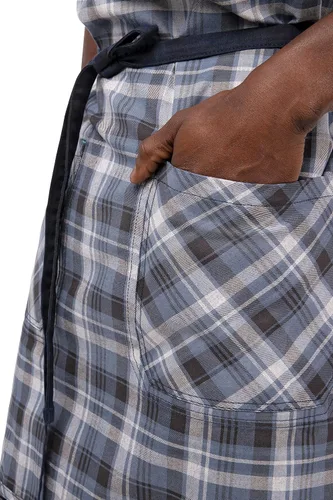 Vista 7 de Chef Works Delantal con peto Olympia unisex para adultos