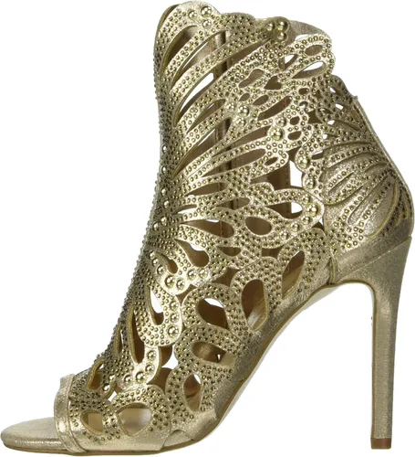Vista 8 de Jessica Simpson Women's Jayley Caged Heeled Sandal