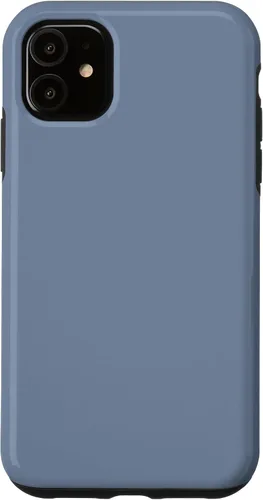 Vista 8 de Simple Chic - Carcasa para iPhone 17, color azul pizarra polvorienta