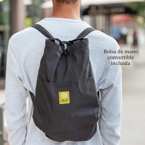Vista 4 de LÍLLÉbaby Serenity Airflow Portabebé de seis posiciones ergonómico con bolsa convertible