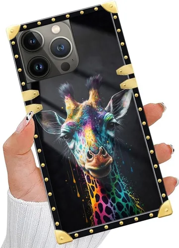 Vista 12 de Funda compatible con iPhone 14 Pro Max (6.7 pulgadas), hermosa mariposa Flosers dorada, de lujo, suave TPU duro, parte trasera de policarbonato