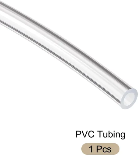 Vista 5 de Tubo de vinilo flexible de PVC de plástico transparente, [para manguera de agua de riego de jardín, pecera, acuario] - 0.197 in x 0.276 in/16 pies