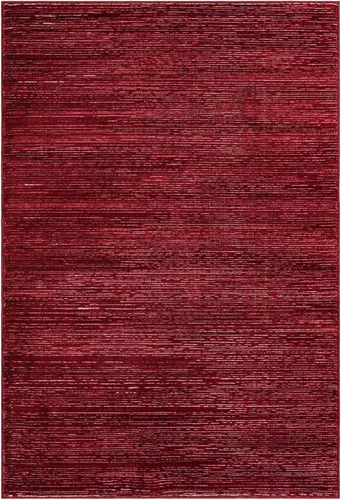 Vista 3 de Unique Loom Finsbury Collection Alfombra de área - Kate (4 pies 1 pulgada x 6 pies 1 pulgada rectangular, rojo)