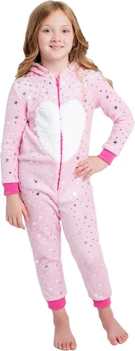 Vista 3 de BTween Pijama enterizo con capucha para niñas Oso